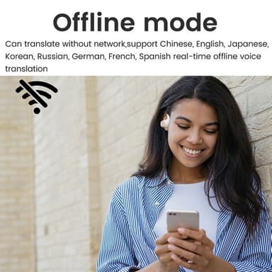 Älykäs Bluetooth-kääntäjä Kääntäjä Liikematkojen oppiminen