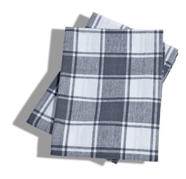 Queen Anne Kökshandduk 2-Pack Mörkgrå 45x65