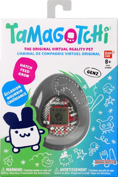 Tamagotchi virtuaalilemmikki (Rock Glitter kotelo)