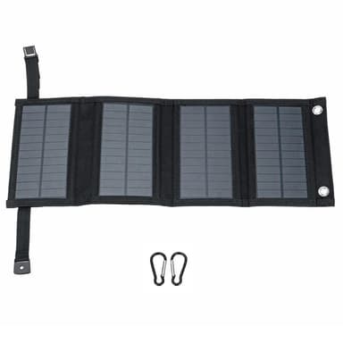 20W Taitettava Aurinkopaneeli Kannettava Voimalaitos Generaattori USB-laturi