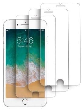 3 kpl näytönsuojaa iPhone SE/8/7/6/6S -malleille.