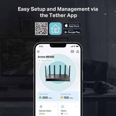 TP-Link BE400 WF7/BE6500 reititin