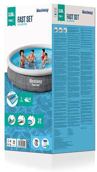 Bestway Fast Set allas 3,66 x 76 cm