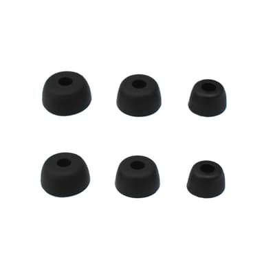 Silikoniset korvatulpat Jabra Elite 75t/ 65t/ Active/Sport Evolve, S/M/L Musta