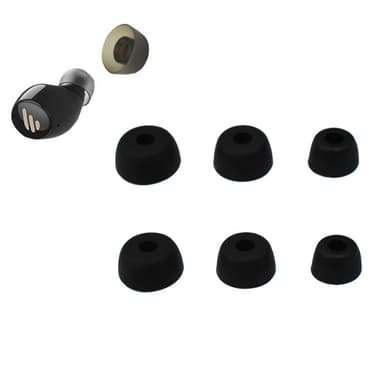 Silikoniset korvatulpat Jabra Elite 75t/ 65t/ Active/Sport Evolve, S/M/L Musta
