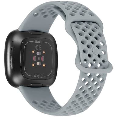 Silikoninen kelloranneke Fitbit Versa 3 / Fitbit Senselle Harmaa