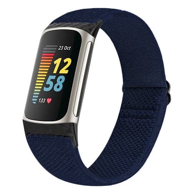 2 kpl Sport Woven -rannekkeja Fitbit Charge5/6:lle