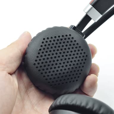 1 korvatyynypari Jabra Evolve 20 20se 30 30II 40 65 65 Musta
