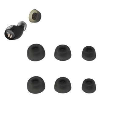 Silikoniset korvatulpat Jabra Elite 75t/ 65t/ Active/Sport Evolve, S/M/L Harmaa