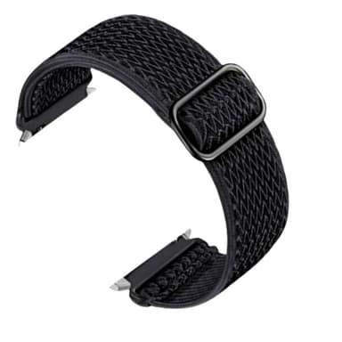 Fitbit Versa 2 Nylon kelloranneke Musta