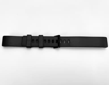 Silikonihihna Fitbit Inspire/Inspire HR:lle Musta M