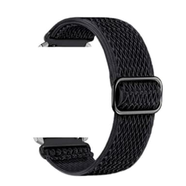 Fitbit Versa 2 Nylon kelloranneke Musta