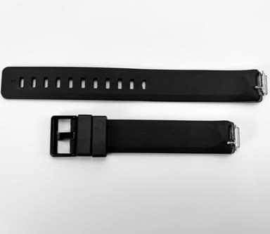 Silikonihihna Fitbit Inspire/Inspire HR:lle Musta M