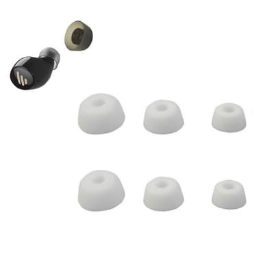 Silikoniset korvatulpat Jabra Elite 75t/ 65t/ Active/Sport Evolve, S/M/L Valkoinen