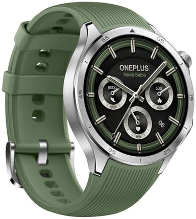 OnePlus Watch 3 hybridiälykello 46 mm (Emerald Titanium)