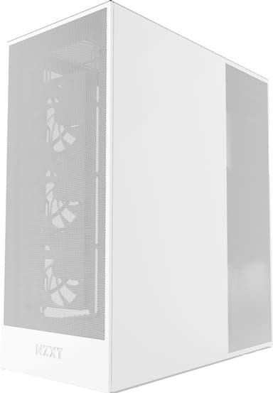 NZXT H7 Flow (2024) keskitorninen PC-kotelo (valkoinen)