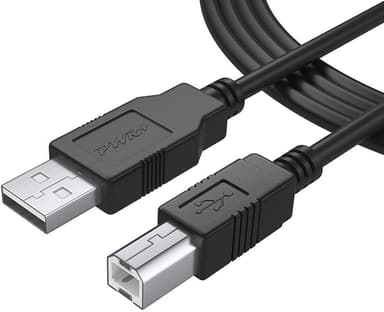 NÖRDIC USB2.0 A-uros-B-uroskaapeli 3m