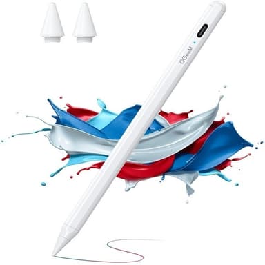 NÖRDIC Stylus Pen iPad Palm Rejection -toiminnolla ja magneettikiinnityksellä yhteensopiva Apple iPad/iPad Pro/Mini iPad Air