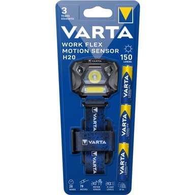 Varta Work Flex Motion Sensor H20 Pannlampa  IP54 150 lm