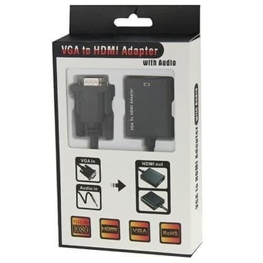 VGA - HDMI 4K Ultra HD Muunnin