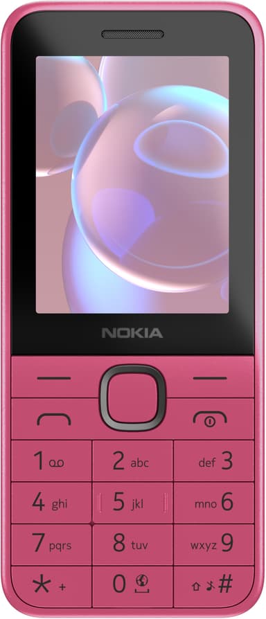 Nokia 225 4G matkapuhelin (pinkki)