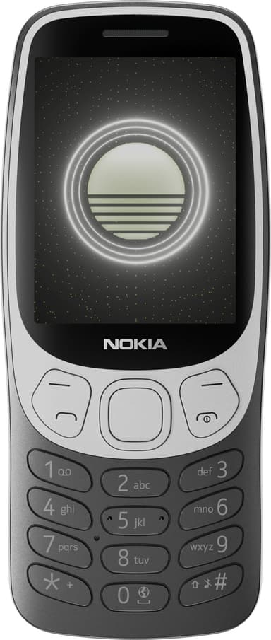 Nokia 3210 4G matkapuhelin (musta)