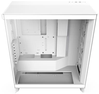 NZXT H7 Flow RGB 2024 PC-kotelo (valkoinen)
