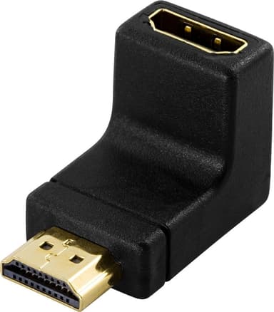 DeLOCK Sukupuolenvaihtaja HDMI-liitokselle, 19-pin u>n, kulma