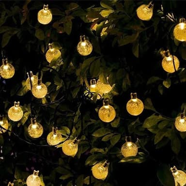 Aurinkokäyttöinen koristeellinen valosarja, 12 metriä - 100 lamppua – Rowan