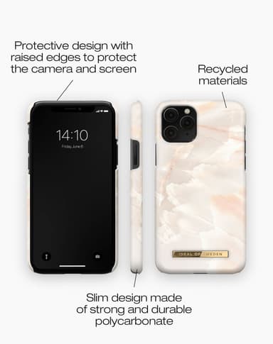 Printed Case iPhone 11 Pro / XS / X Rose Pearl Marble