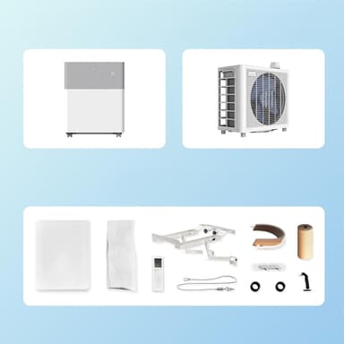 Midea Porta Split ilmastointilaite 101105 (valkoinen)