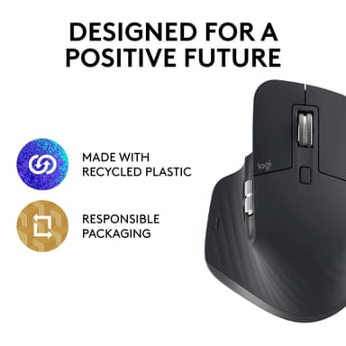 Logitech MX Master 3S langaton hiiri (grafiitti)