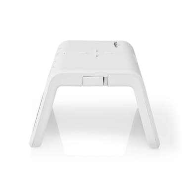 Nedis Herätyskello langattomalla latauksella | Qi-sertifioitu | 5 / 7.5 / 10 / 15 W | USB-A Uros | Yövalo | 2 Hälytysaikojen | Torkkutoiminto