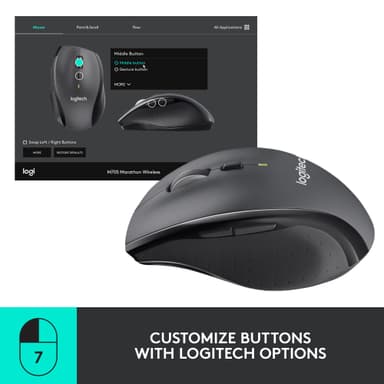 Logitech Marathon M705 langaton hiiri