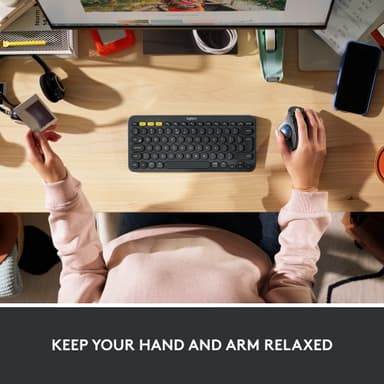 Logitech Ergo M575 hiiri (grafiitti)