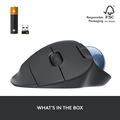 Logitech Ergo M575 hiiri (grafiitti)