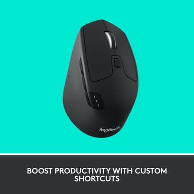 Logitech M720 Triathlon langaton hiiri (musta)