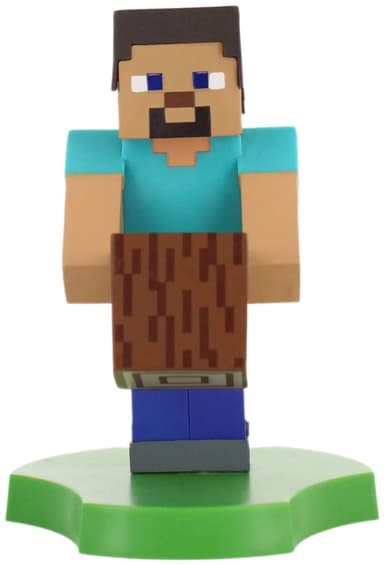 Cable Guys Minecraft Mini pidikefiguuri puhelimille/ohjaimille Steve
