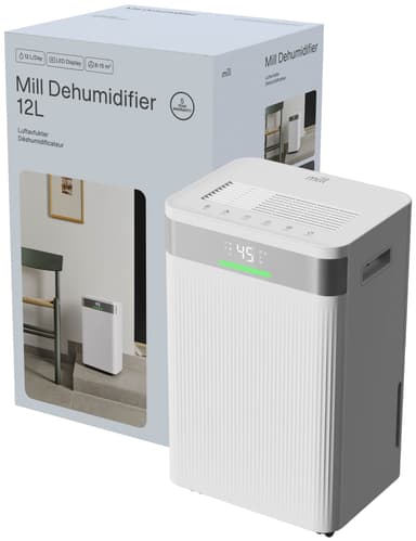 Mill ilmankuivain MDH12 (valkoinen)