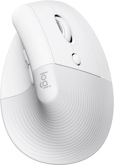 Logitech Lift Vertical langaton hiiri (valkoinen)