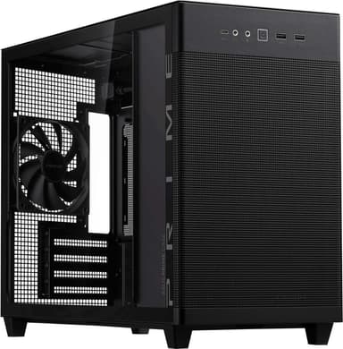 ASUS Prime AP201 TG MicroATX/MiniITX PC kotelo (musta)