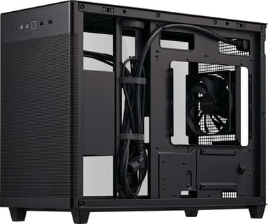 ASUS Prime AP201 TG MicroATX/MiniITX PC kotelo (musta)