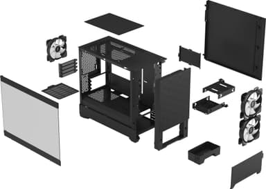 Fractal Design Pop Mini Air Musta