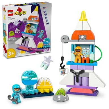 LEGO DUPLO Town 3-in-1-avaruussukkulaseikkailu 10422