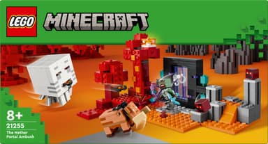 LEGO Minecraft Hornaportaalin väijytys 21255
