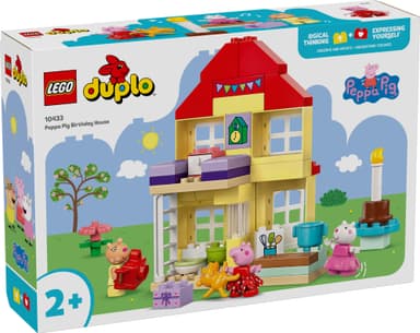 LEGO DUPLO Peppa Pig Pipsa Possun syntymäpäivätalo 10433