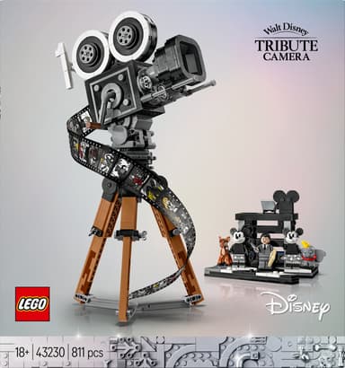 LEGO Disney Classic Walt Disneylle omistettu kamera 43230