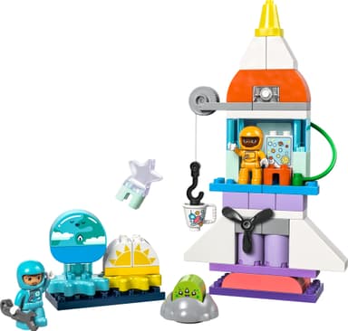 LEGO DUPLO Town 3-in-1-avaruussukkulaseikkailu 10422