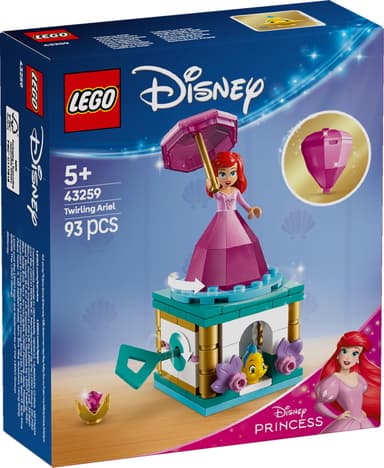 LEGO Disney Princess Pyörähtelevä Ariel 43259