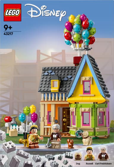 LEGO Disney Pixar ”Up – kohti korkeuksia” ‑talo 43217